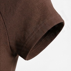 Camiseta Corta de Verano para Mujer, de Algodón, con Mangas Raglán, Ombligo Descubierto, Transpirable, Deportiva, Color Personalizado - Product Image 4