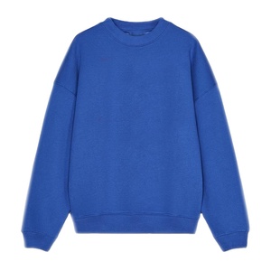 Wholesale 100% Cotton Crewneck Men's Sweatshirt Long Sleeve Breathable Hoodies with OEM Service - Product Image 1