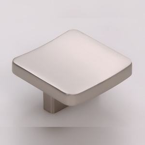 contemporary zinc alloy square furniture handle knob cabinet drawer dresser <b>wardrobe</b> pulls eco friendly <b>hardware</b> India - Product Image 3