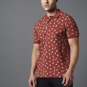 Camiseta de Golf de Diseño para Hombre, 100% Algodón Twill, Antiarrugas, Tallas Grandes, Color Sólido, Logotipo Personalizado Impreso, Impresión Digital, Transpirable - Product Image 1