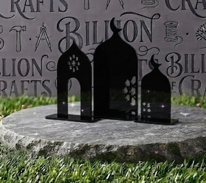 Modern <b>Islamic</b> Acrylic Shelf Ramadan Kareem Decor Mosque Design Tabletop Ornament Eid Mubarak <b>Gift</b> - Product Image 4