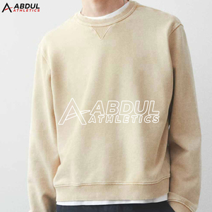 Sweat-shirt confortable pour homme en coton mélangé avec doublure en polaire douce, idéal pour l'automne et les activités de plein air. - Product Image 2
