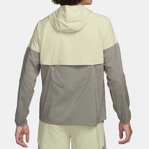 Chaqueta Cortavientos de Poliéster con Capucha para Hombre, Cierre de Cremallera, Transpirable, Deportiva, Informal, para Uso en Exteriores, Corte Regular, Manga Larga - Product Image 2