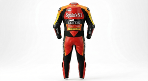 Traje de Carreras Jorge Lorenzo MotoCP Premium de Una Pieza Completo para Pista con Protectores Deslizantes OEM CE - Product Image 2