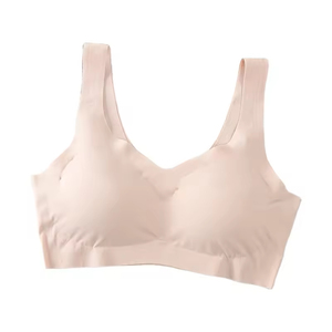 New Fixed Chest <b>Padded</b> Breathable Women Sports Bra Comfortable <b>Cool</b> No Underwire Sports Bra Gather Large Size Women's Bra - Product Image 2