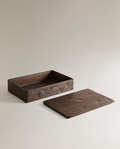 Caja de Almacenamiento de Madera Moderna Hecha a Mano de Alta Venta 2026, Caja de Recuerdos de Madera Natural de Mango y Acacia, Multiusos y Personalizable - Product Image 5