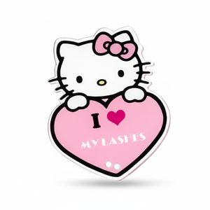 Paleta de Aplicación de Extensiones de Pestañas con Diseño Personalizado, para Técnicos de Pestañas, Uso Profesional en Salón, Soporte de Pestañas Acrílico - Product Image 5