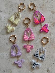 Luxury Handmade Embroidery Beaded <b>Keychain</b> with Artistic Floral Embroidery Perfect for Keys Handbags Backpacks and Gifts - Product Image 3
