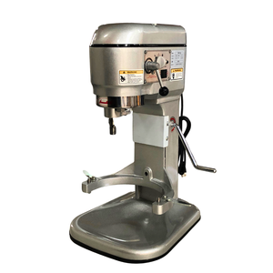 Mélangeur planétaire commercial en acier inoxydable de 10 L, 3 vitesses réglables, pour farine de blé, lait, pâte à pain, gâteau, pour boulangerie - Product Image 1