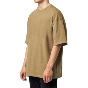 Chemise Essentielle Quotidienne pour Homme – Coton Ultra Doux et Tissu Aéré – Col Rond Manches Courtes – Coupe Confortable et Moderne pour l'Été - Product Image 5