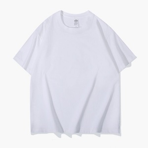 Camiseta Lisa de Alta Calidad 100% Algodón, Tallas Grandes, Camisetas para Hombre, Impresión, Bordado, Personalizadas, Lisas, Unisex, Algodón Supima - Product Image 4