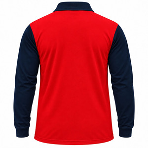 Camiseta de Rugby Personalizada para Hombre, Polo de Manga Larga, Jersey de Rugby de Algodón, Ropa Deportiva, Uniforme de Equipo, Fabricante Mayorista - Product Image 2