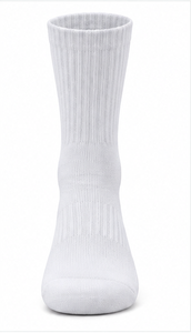 Wholesale Premium Cotton Crew <b>Socks</b> Custom Logo Embroidery High Quality Knitted Cushion <b>Sports</b> <b>Socks</b> for <b>Men</b> Women Basketball - Product Image 4