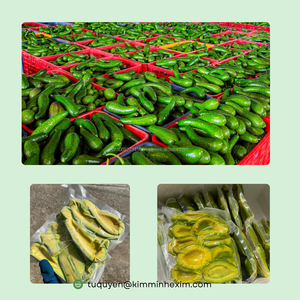 Avocat surgelé IQF entier/en tranches/en dés/en morceaux/en moitiés, emballage sous vide, durée de conservation de 24 mois, 1 kg, export Vietnam, marque KMI - Product Image 5