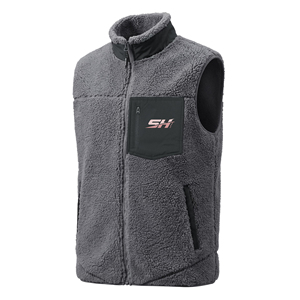 Gilet polaire pour homme, décontracté, pour l'extérieur, coupe confortable, usage régulier, conception personnalisée, prix bas - Product Image 1