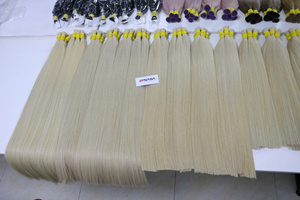 ผมต่อแบบหนาผมมนุษย์จมน้ำตายทั้ง100กรัมทุกสี12นิ้ว - Product Image 2