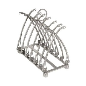 Le meilleur support à pain grillé en métal garde chaque tranche droite et parfaitement espacée pour une circulation optimale de la chaleur et de l'air. - Product Image 5