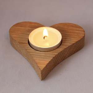 Handcrafted Wooden Candle Holder For Wedding Festive Event Parties & <b>Gifting</b> Trending Candle Stand For Home Restaurant Tabletop - Product Image 3