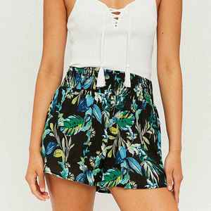 <b>Top</b> Quality High Waist Soft Fabric Lightweight Summer Fitness Wear Sublimation Printing Women's Casual <b>Shorts</b> - Product Image 2