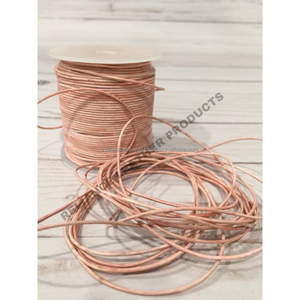 Rouleau de cordon en cuir rond pour la fabrication de bracelets en plusieurs couleurs - Product Image 4