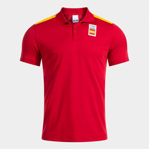Vente en gros de polos personnalisés 100% polyester, t-shirts pour hommes, polos de golf brodés sur mesure, polos en polyester pour hommes - Product Image 1