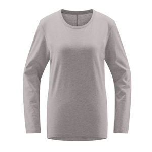 T-shirts à manches longues pour femmes, de qualité supérieure, en gros, vierges, unis, confortables, promotionnels, de bonne qualité - Product Image 4
