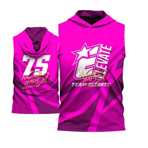 Maillot de football 7v7 extensible à compression, séchage rapide, respirant, en tissu polyester, sans manches, pour hommes, modèle Team Elevate - 7v7 - Product Image 1