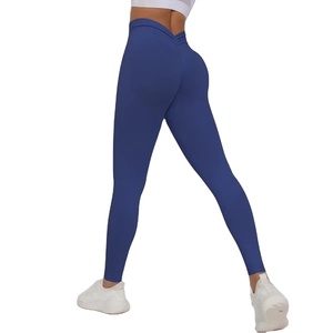 Leggings de Yoga Tejidos sin Costuras para Mujer, de Alta Calidad, Elegantes, Personalizados, de Spandex y Poliéster, al por Mayor 2026 - Product Image 5