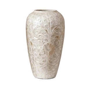 Jarrón de Mesa de Lujo Hecho a Mano con Madreperla, Jarrón Decorativo Redondo para Flores, Diseño Minimalista, Decoración para Sala de Estar, Hecho en Vietnam - Product Image 3