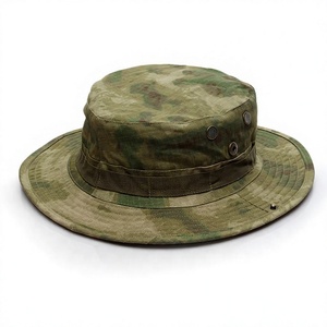 Best Jungle Camouflage Bonnie Hat Outdoor & Indoor Adjustable Durable Unisex Tactical Safety Hat for <b>Hiking</b> Fishing - Product Image 6