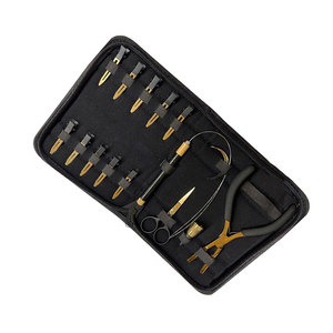 Kit de Extensiones de Cabello Color Dorado Titanio, Juego Completo de Accesorios para Extensiones de Cabello para Salón de Belleza, Extensiones de Cabello Profesionales - Product Image 4