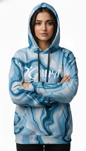 Sweat-shirt unisexe surdimensionné élégant avec impression par sublimation haute définition, conçu pour les lignes de vêtements streetwear - Product Image 2