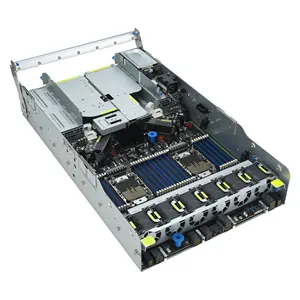 Supermmicro A + Server Server 2u Nvidia Hgx A100 As-2124gq-Nart-Lcc Dual Processor lengkap rak Server sistem Gpu