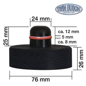 Set di adattatori per punti di sollevamento di 4 con custodia - TWS3-GK-TESLA-K - Product Image 3