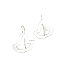 Pendientes Pequeños de Plata con Forma de Hoja de Hiedra para Mujer, Diseño Botánico Elegante, Joyería Delicada, Accesorios de Moda - Product Image 1