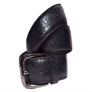 Cinturones Negros Texturizados de Moda para Hombre, Calidad Premium, Duraderos, Ajustables, Elegantes, Cómodos para Uso Diario, Accesorios Modernos 2026 - Product Image 5