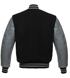Veste de baseball classique pour homme, style Letterman, en laine, avec logo personnalisé sur le devant - Product Image 6