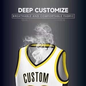 Camiseta de Baloncesto al Por Mayor, Tejido Transpirable, Movimiento Flexible, Ajuste Cómodo, Diseño Elegante, Calidad Duradera, Personalizable - Product Image 2