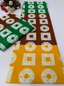 Tissu en coton imprimé Ankara de qualité supérieure pour robes, chemises, projets de couture, artisanat DIY et fournisseur d'exportation Hitjem Island - Product Image 2