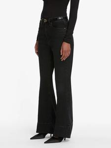 Pantalones Jogger de Forro Polar Transpirable para Mujer, Corte Holgado, con Logotipo Personalizado, Cintura Media, Diseño Casual de Frente Plano para Invierno, Teñido Liso - Product Image 4