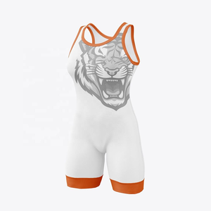 Combinaison de lutte professionnelle en gros, bonne élasticité, personnalisation de la marque, prix direct usine - Product Image 2