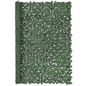 Siepe Artificiale 96x72 in Bosso Verde per Recinzione Privacy, Pannello Frangivista Rinforzato per Parete Verde - Product Image 1