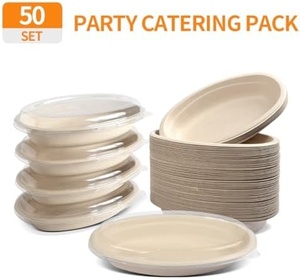Caja Ecológica Resistente para Burritos con Tapa para Restaurantes y Cafeterías, Envases para Comida Mexicana y Bowls de Arroz de 26oz - Product Image 2