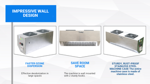 Ozone Generator for Restaurant Dr.Ozone Titan 10 Wall-Mounted Odor & Grease Smoke <b>Removal</b> - Product Image 4