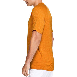 <b>Men's</b> Oversized Olive Green Short Sleeve Knitted T-<b>Shirt</b> O-Neck Casual Solid Color Blank Design - Product Image 5