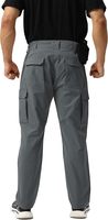 Pantalones Cargo Tácticos Impermeables al por Mayor para Hombre, Resistentes, para Senderismo, Trabajo, Entrenamiento, Poliéster/Algodón, Diseño Personalizado