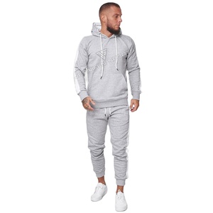 Conjunto Deportivo para Hombre, Personalizado, 100% Algodón, Corte Regular, Sudadera Ligera con Capucha, Pantalones Deportivos, Secado Rápido - Product Image 1