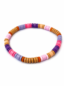 Wholesale Colorful Heishi Disc Beaded Zinc Alloy <b>Bracelet</b> Unisex Trendy <b>Boho</b> Handmade Fashion Jewelry - Product Image 1