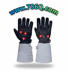 Gants d'intervention des pompiers Gants de sécurité tactique Gants de sauvetage anti-incendie ignifuges - Product Image 1