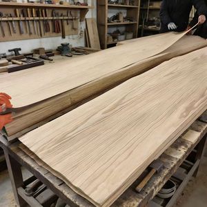 <span class=keywords><strong>Placage</strong></span> de bois reconstitué léger, facile à <span class=keywords><strong>coller</strong></span> pour la rénovation de meubles haut de gamme, toutes les spécifications - Product Image 5